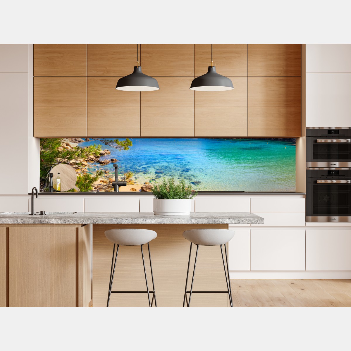 Naklejka repozycjonowalna schody na plażę Aiguablava, Costa Brava – Wallissimo® Naklejka repozycjonowalna schody na plażę Aiguablava, Costa Brava – Wallissimo®