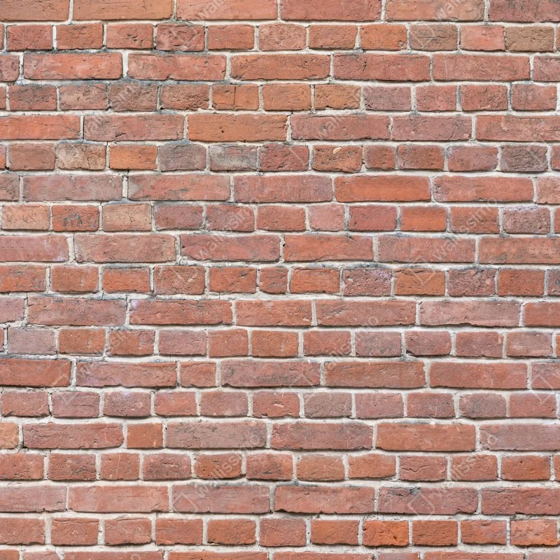 Naklejka repozycjonowalna tekstura czerwonej cegły – Wallissimo® Naklejka repozycjonowalna tekstura czerwonej cegły – Wallissimo®