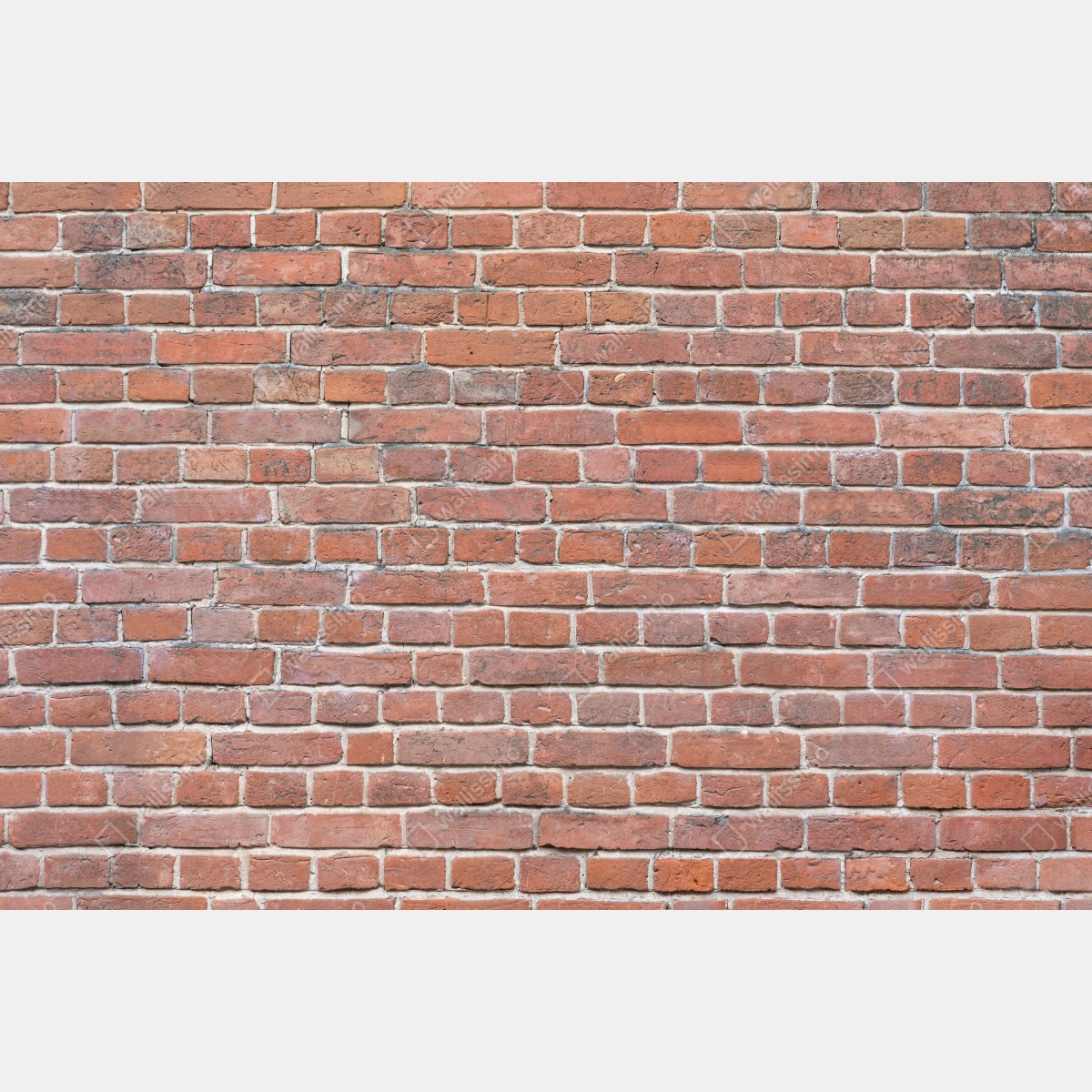 Naklejka repozycjonowalna tekstura czerwonej cegły – Wallissimo® Naklejka repozycjonowalna tekstura czerwonej cegły – Wallissimo®