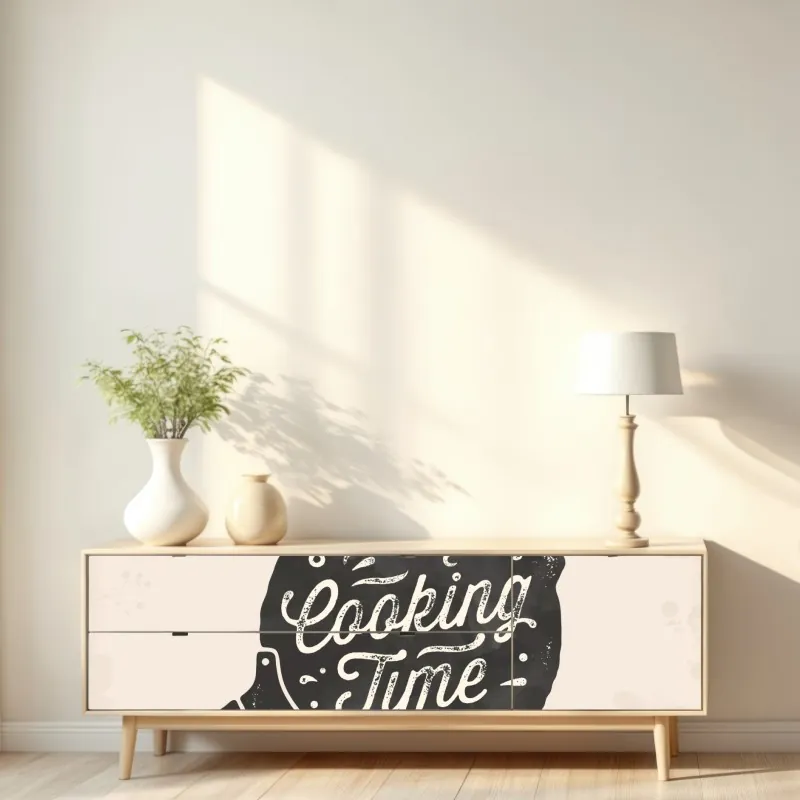 Naklejka repozycjonowalna delikatna frezja w monochromie – Wallissimo®