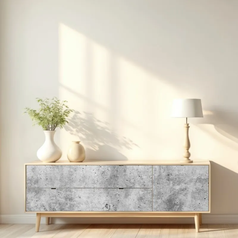 Naklejka repozycjonowalna surowa tekstura betonu na ścianie – Wallissimo® Naklejka repozycjonowalna surowa tekstura betonu na ścianie – Wallissimo®