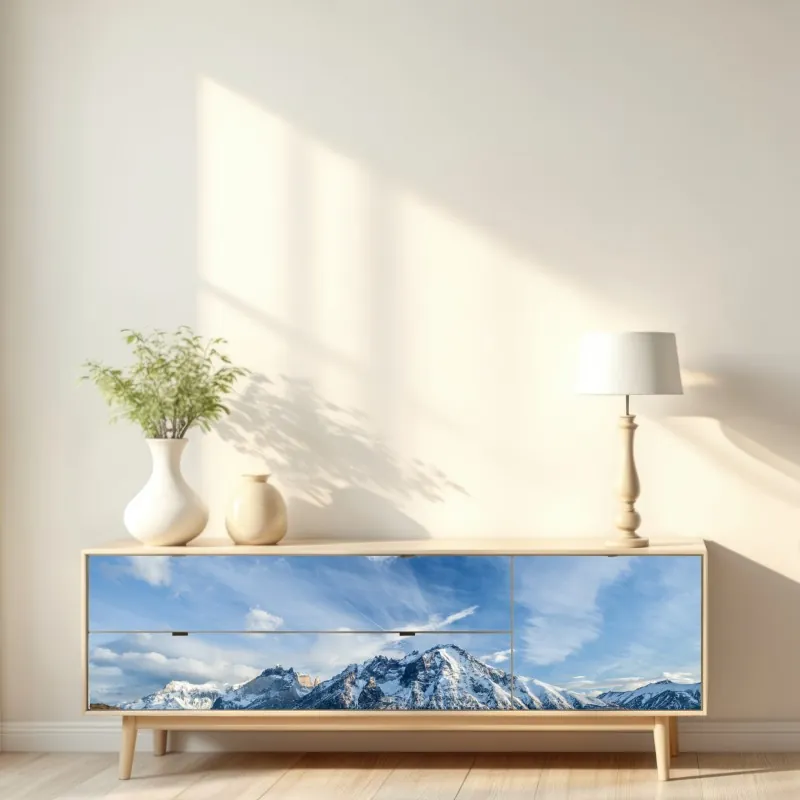 Naklejka repozycjonowalna drewniany pomost prowadzący na plażę Praia da Bordeira – Wallissimo®