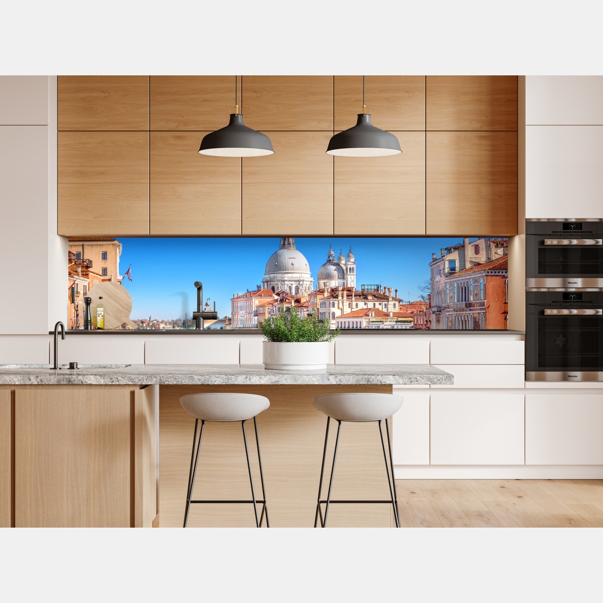 Naklejka repozycjonowalna Wenecja wielki kanał panorama – Wallissimo® Naklejka repozycjonowalna Wenecja wielki kanał panorama – Wallissimo®