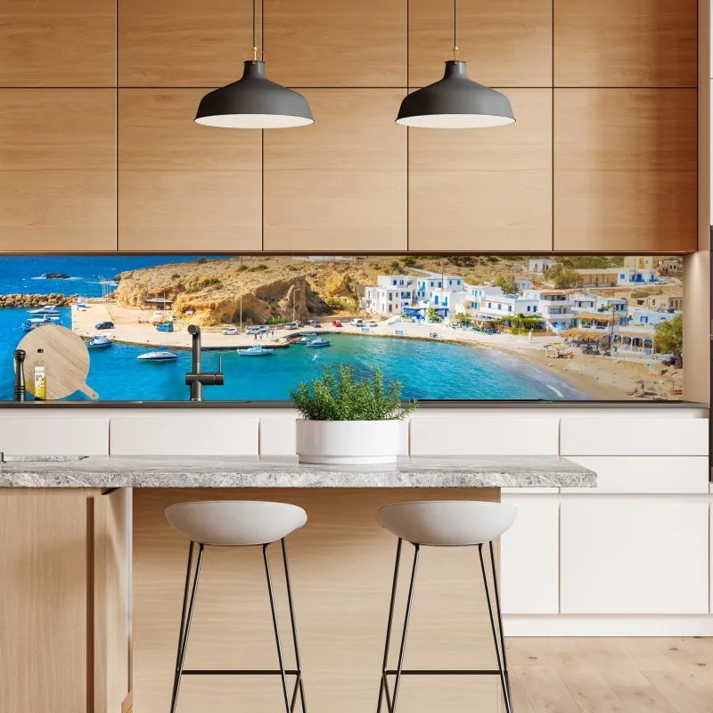 Naklejka repozycjonowalna złote liście w stylu line art – Wallissimo®