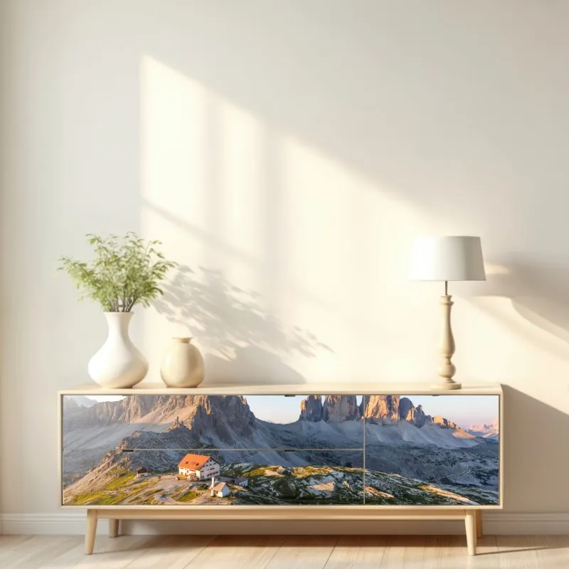 Naklejka repozycjonowalna wieża Eiffla i karuzela w Paryżu – Wallissimo®