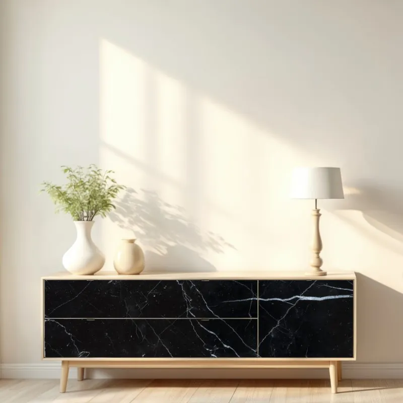 Naklejka repozycjonowalna odważne geometryczne linie – Wallissimo®