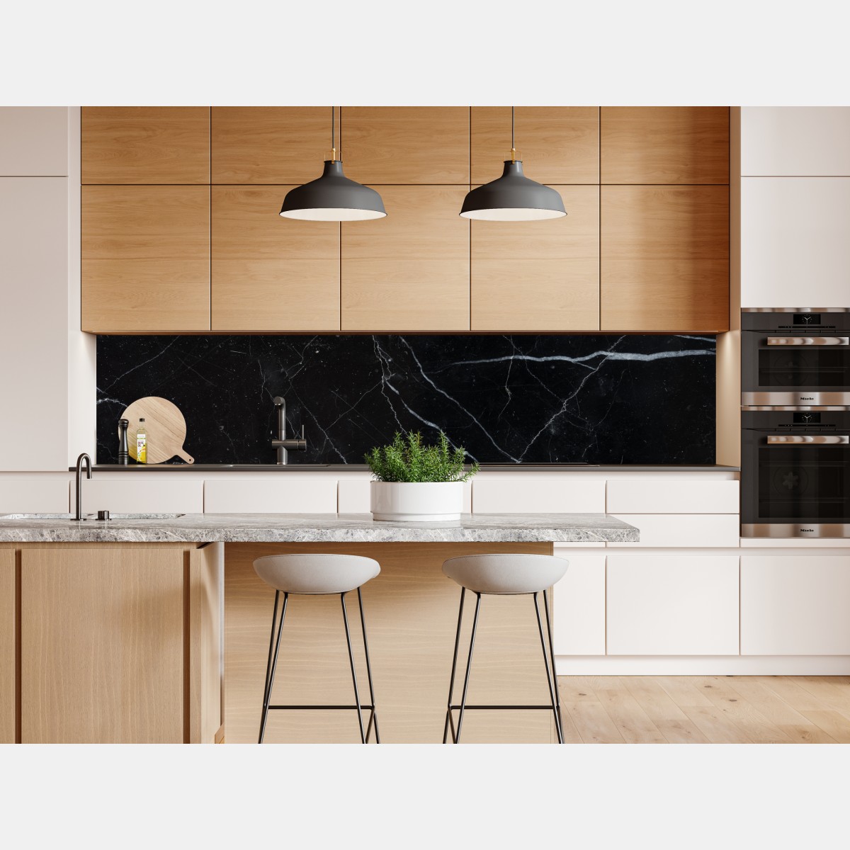 Naklejka repozycjonowalna czarny marmur marquina do nowoczesnych wnętrz – Wallissimo® Naklejka repozycjonowalna czarny marmur marquina do nowoczesnych wnętrz – Wallissimo®