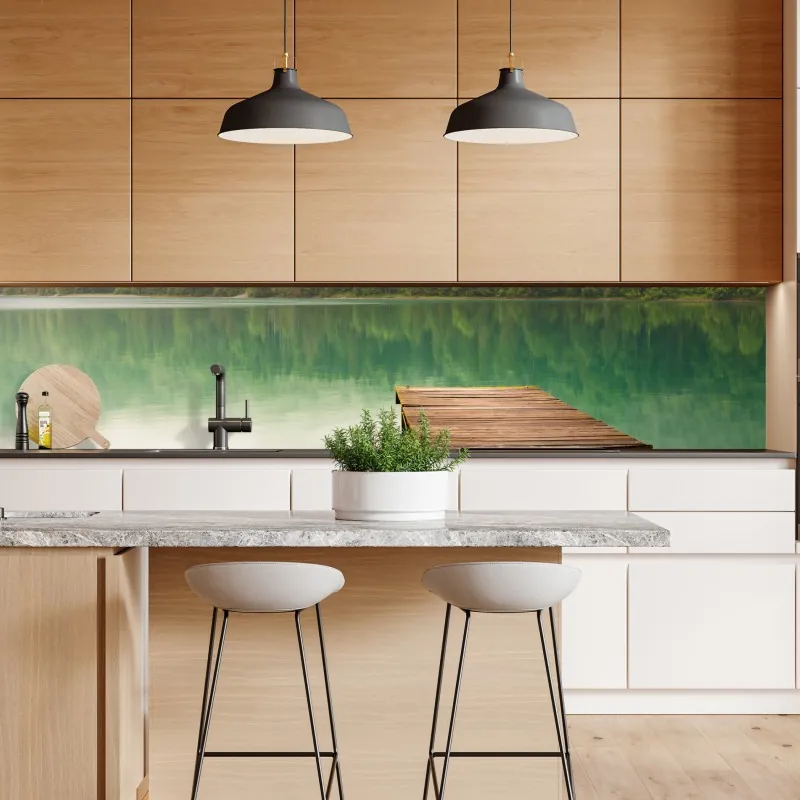 Naklejka repozycjonowalna portret studyjny czarnego labradora – Wallissimo®