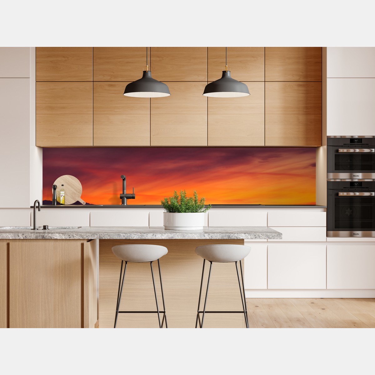 Naklejka repozycjonowalna Las Vegas zachód słońca panorama miasta – Wallissimo® Naklejka repozycjonowalna Las Vegas zachód słońca panorama miasta – Wallissimo®