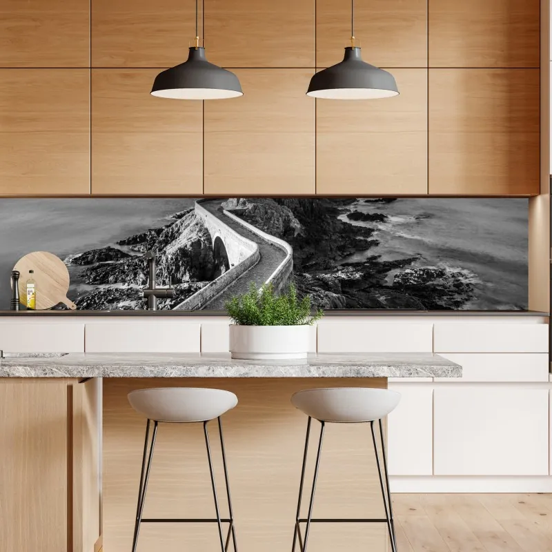 Naklejka repozycjonowalna Góra Fuji z kwitnącą sakurą o wschodzie słońca – Wallissimo®