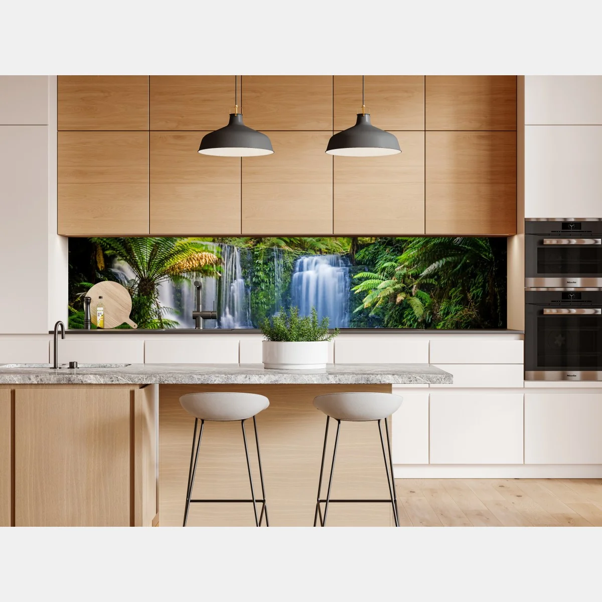 Naklejka repozycjonowalna bujny wodospad w Mt Field National Park, Tasmania – Wallissimo® Naklejka repozycjonowalna bujny wodospad w Mt Field National Park, Tasmania – Wallissimo®