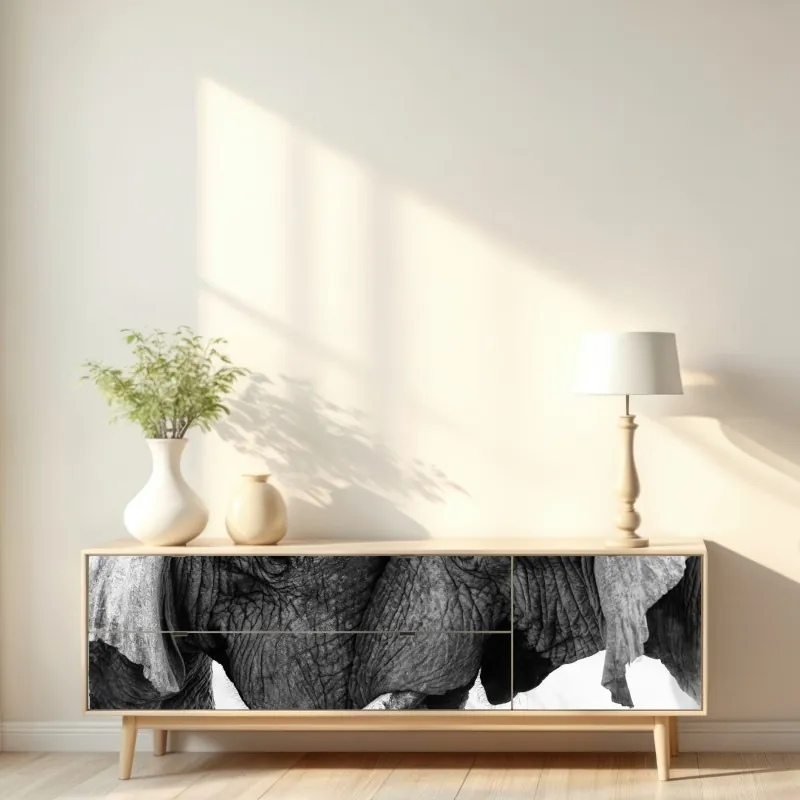 Naklejka repozycjonowalna Sanphet Prasat pałac nad jeziorem – Wallissimo®