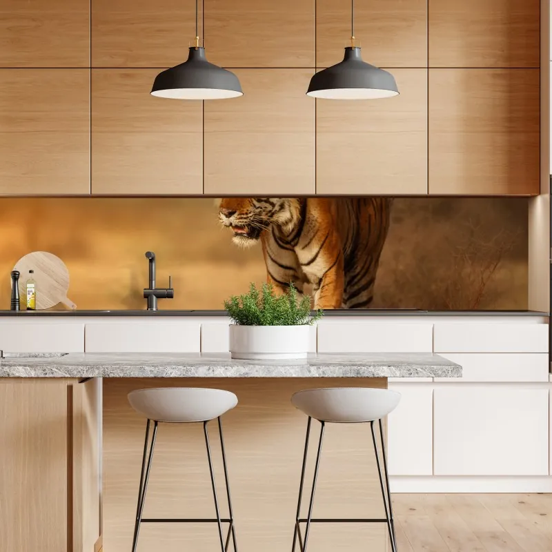 Naklejka repozycjonowalna słoneczny port śródziemnomorski – Wallissimo®