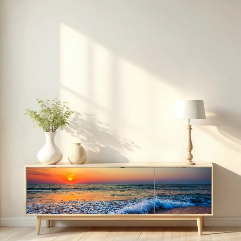 Naklejka repozycjonowalna czerwone płatki róż tło – Wallissimo®