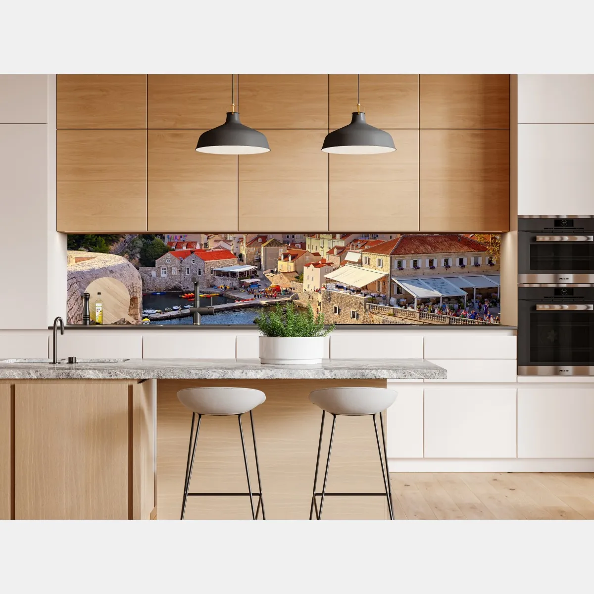 Naklejka repozycjonowalna Dubrownik stare miasto nad morzem – Wallissimo® Naklejka repozycjonowalna Dubrownik stare miasto nad morzem – Wallissimo®