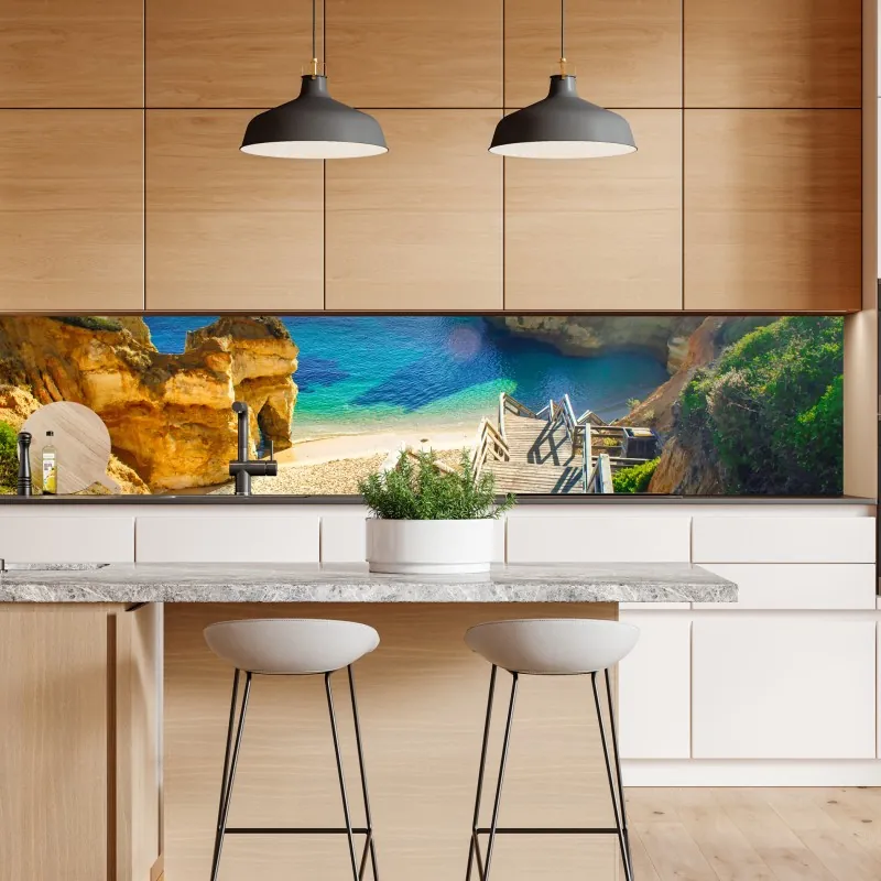 Naklejka repozycjonowalna trio słoneczników na żółtym tle – Wallissimo®