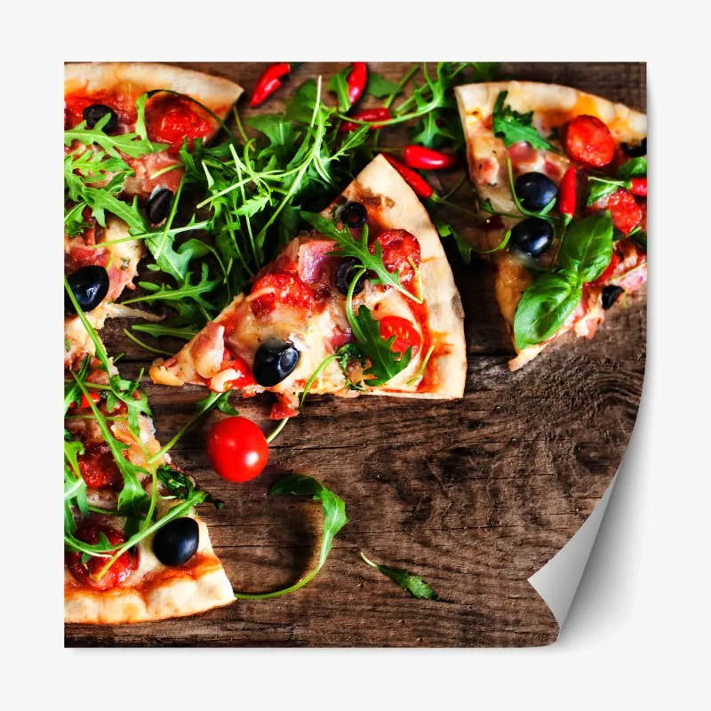 Naklejka repozycjonowalna abstrakcyjny wzór fasady architektonicznej – Wallissimo®