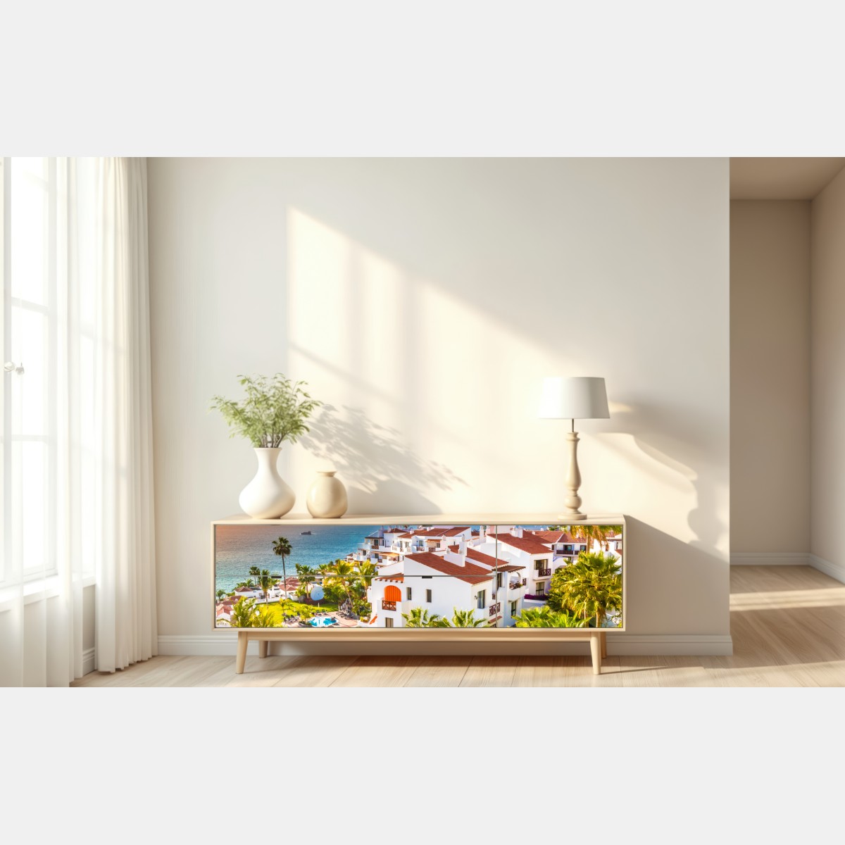 Naklejka repozycjonowalna zachód słońca nad Puerto de Santiago, Teneryfa – Wallissimo® Naklejka repozycjonowalna zachód słońca nad Puerto de Santiago, Teneryfa – Wallissimo®