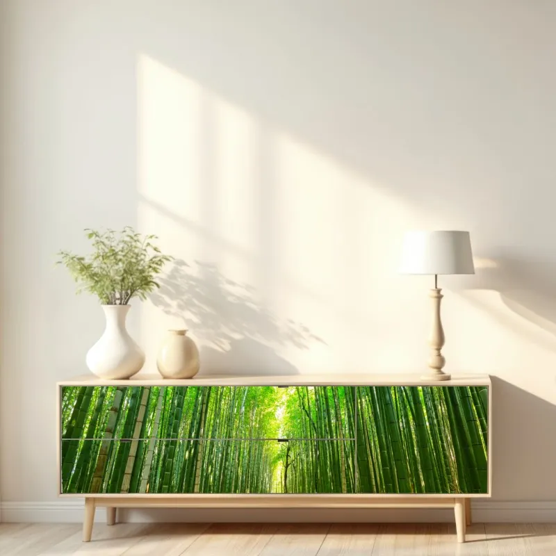 Naklejka repozycjonowalna turkusowy dmuchawiec z bliska – Wallissimo®