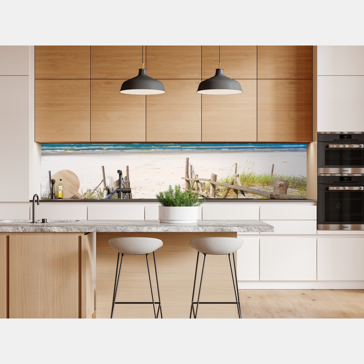 Naklejka repozycjonowalna wejście na plażę Debki nad Bałtykiem – Wallissimo® Naklejka repozycjonowalna wejście na plażę Debki nad Bałtykiem – Wallissimo®