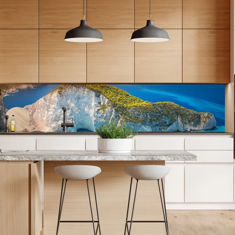 Naklejka repozycjonowalna panoramiczny widok na most Golden Gate – Wallissimo®