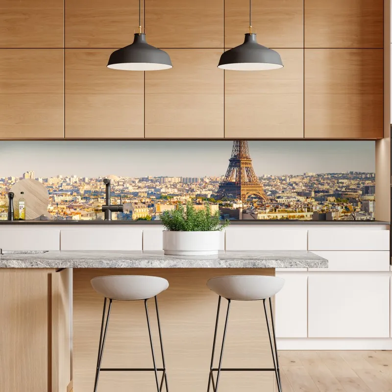 Naklejka repozycjonowalna japoński niebieski wzór seigaiha – Wallissimo®