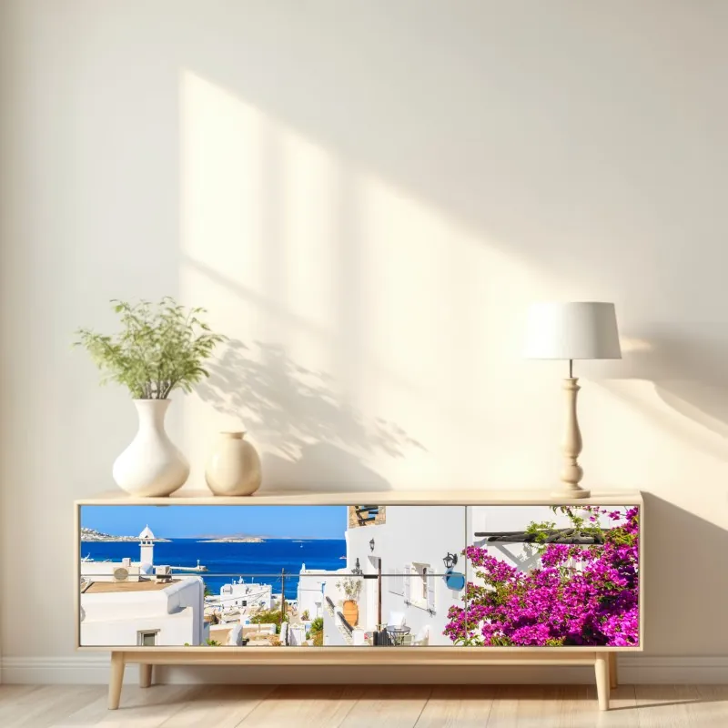 Naklejka repozycjonowalna portret czarnej pantery na czarnym tle – Wallissimo®