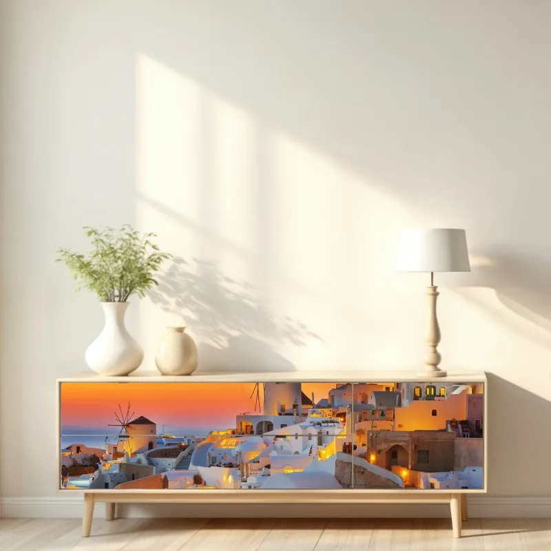 Naklejka repozycjonowalna akwarelowy tukan w tropikalnym wzorze – Wallissimo®