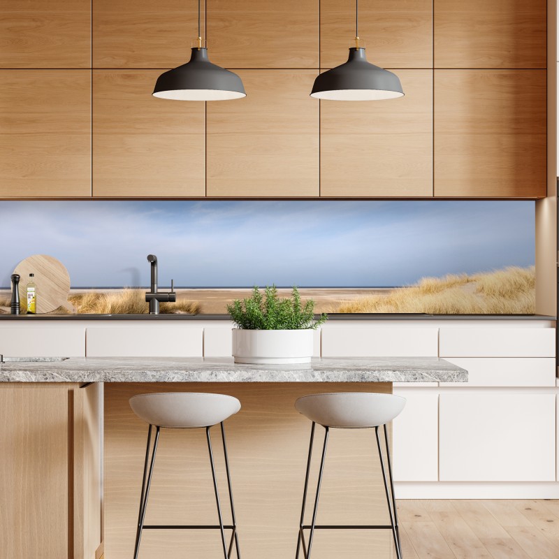 Naklejka repozycjonowalna spokojne wydmy na wybrzeżu Niemiec – Wallissimo® Naklejka repozycjonowalna spokojne wydmy na wybrzeżu Niemiec – Wallissimo®