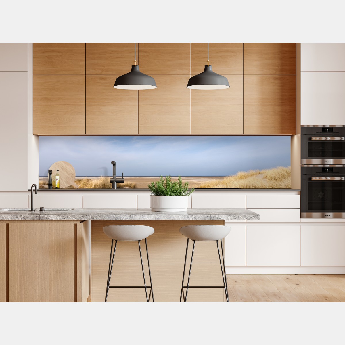 Naklejka repozycjonowalna spokojne wydmy na wybrzeżu Niemiec – Wallissimo® Naklejka repozycjonowalna spokojne wydmy na wybrzeżu Niemiec – Wallissimo®