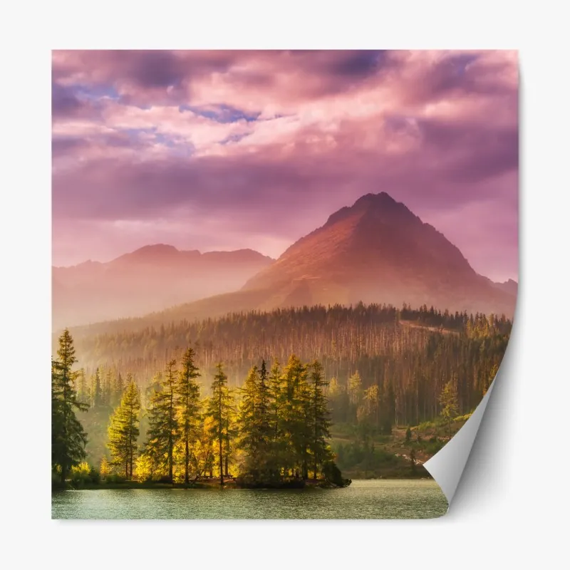 Naklejka repozycjonowalna urokliwa ulica domów szachulcowych w Eguisheim, Alsacja – Wallissimo®