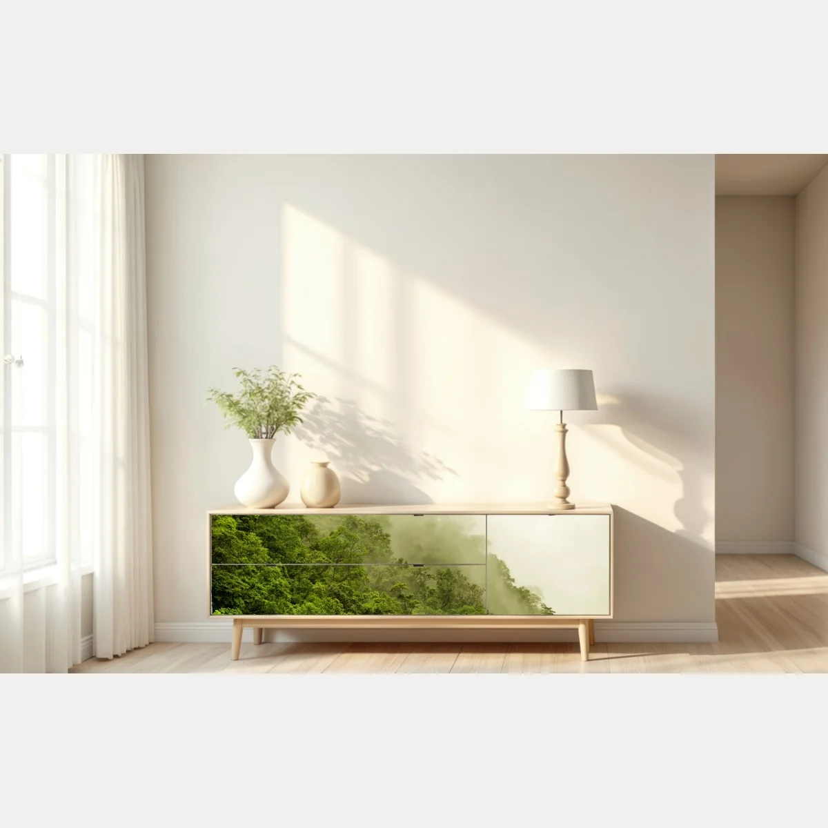 Naklejka repozycjonowalna mglisty las deszczowy w pobliżu Cairns – Wallissimo® Naklejka repozycjonowalna mglisty las deszczowy w pobliżu Cairns – Wallissimo®