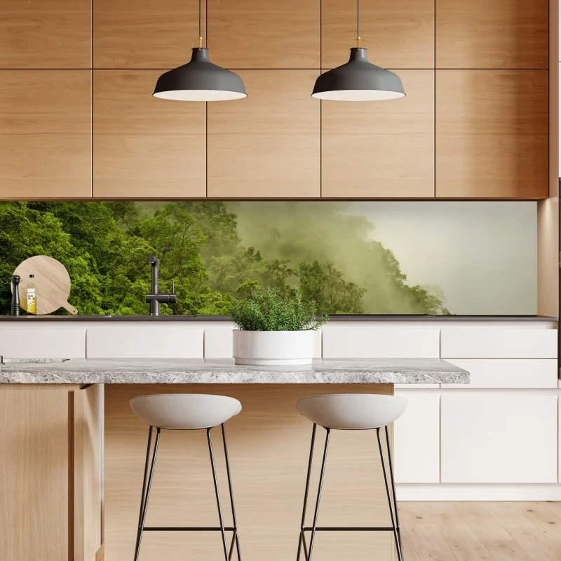 Naklejka repozycjonowalna mglisty las deszczowy w pobliżu Cairns – Wallissimo® Naklejka repozycjonowalna mglisty las deszczowy w pobliżu Cairns – Wallissimo®