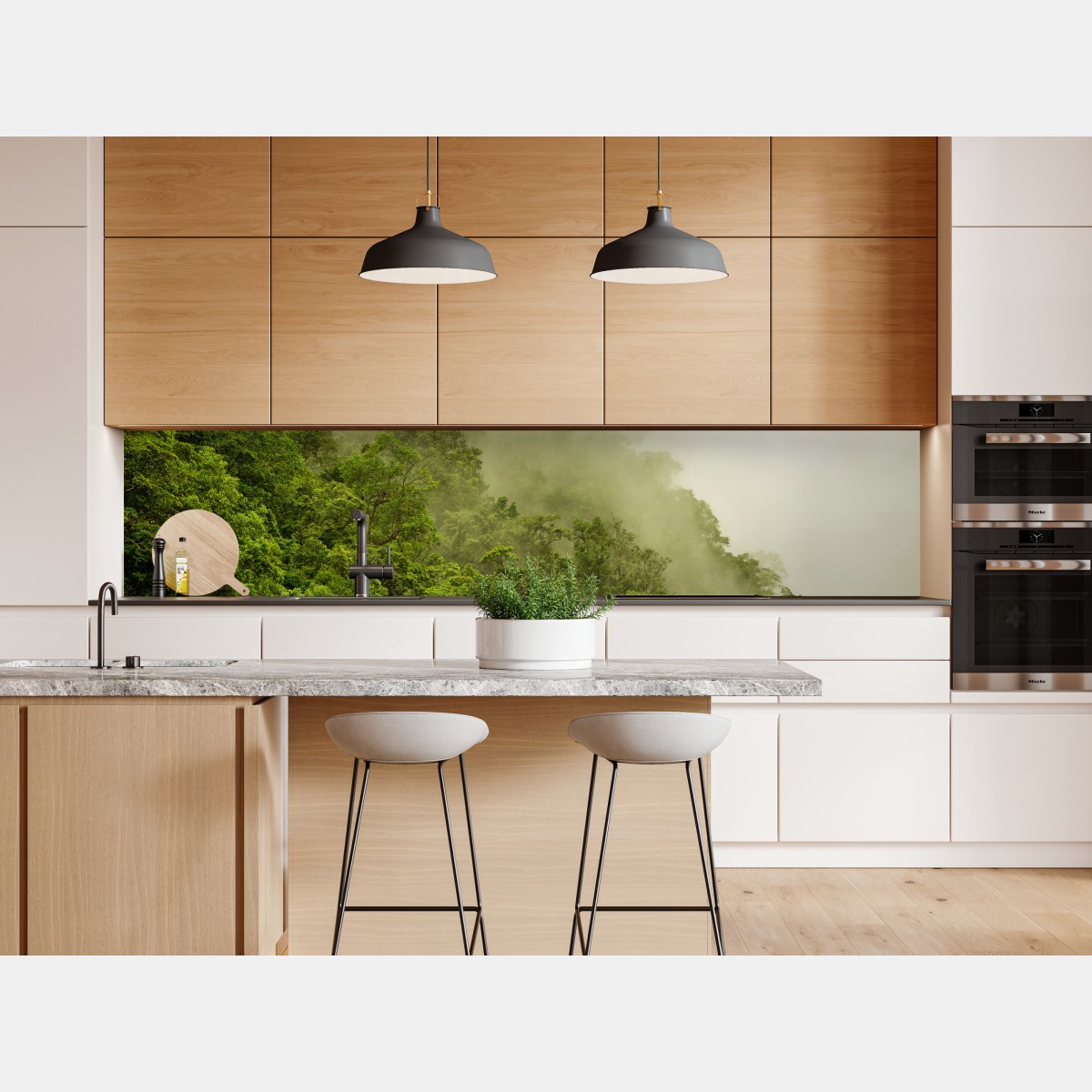 Naklejka repozycjonowalna mglisty las deszczowy w pobliżu Cairns – Wallissimo® Naklejka repozycjonowalna mglisty las deszczowy w pobliżu Cairns – Wallissimo®