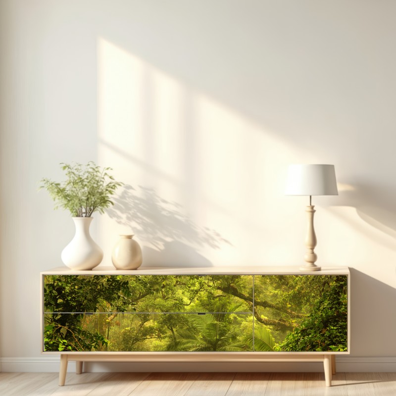 Naklejka repozycjonowalna bujna pokrywa lasu deszczowego przy Cairns – Wallissimo® Naklejka repozycjonowalna bujna pokrywa lasu deszczowego przy Cairns – Wallissimo®