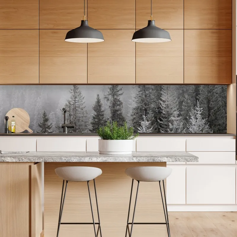 Naklejka repozycjonowalna Góra Fuji z kwitnącą sakurą o wschodzie słońca – Wallissimo®