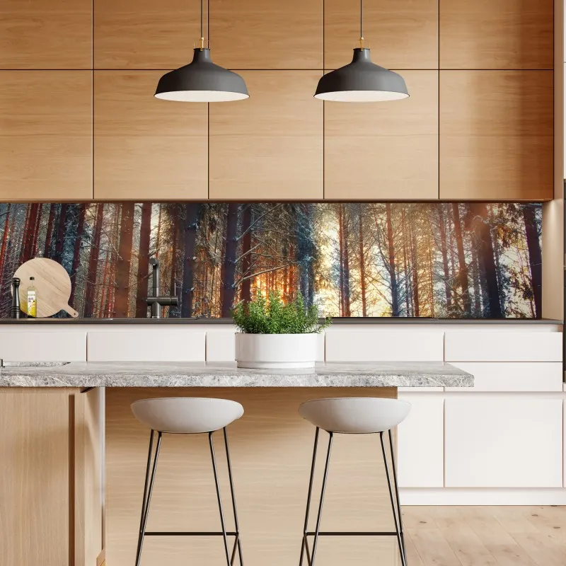 Naklejka repozycjonowalna słoneczny wąwóz z formacjami skalnymi – Wallissimo®