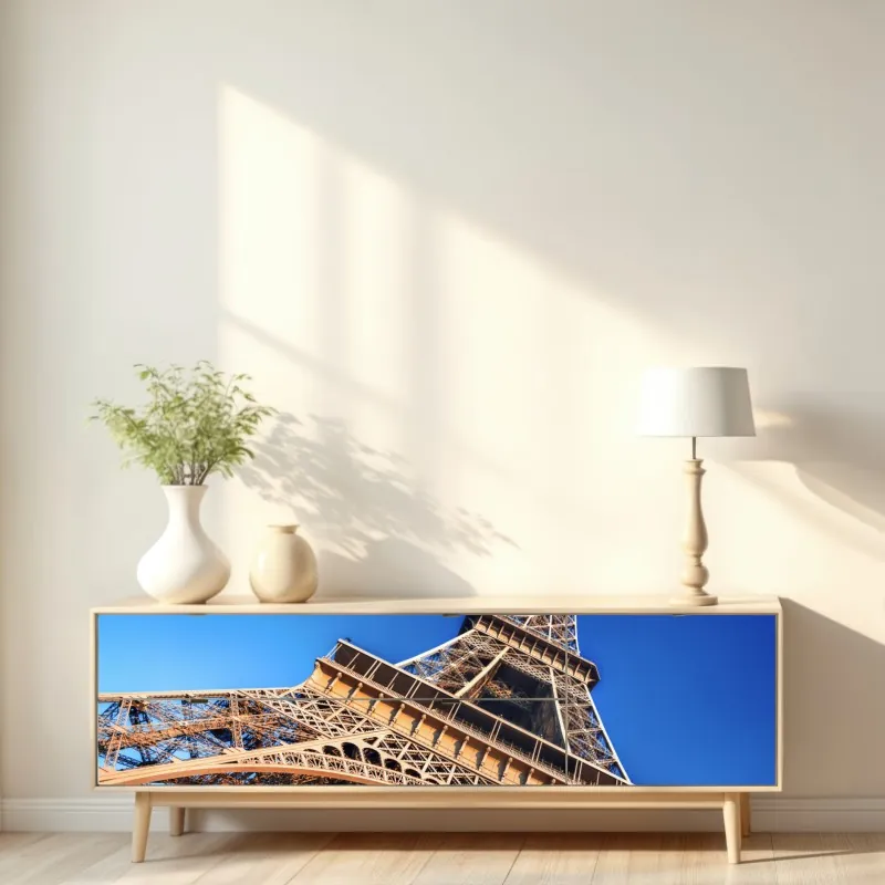 Naklejka repozycjonowalna jesienne wodospady w malowniczym lesie – Wallissimo®