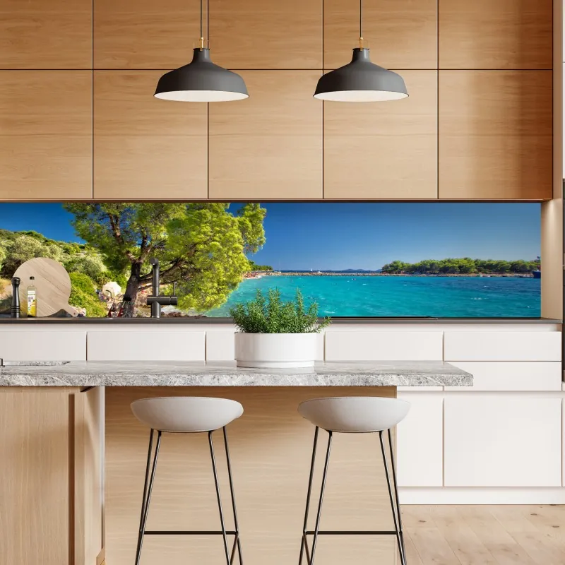 Naklejka repozycjonowalna pastelowy pop-artowy portret piękna – Wallissimo®