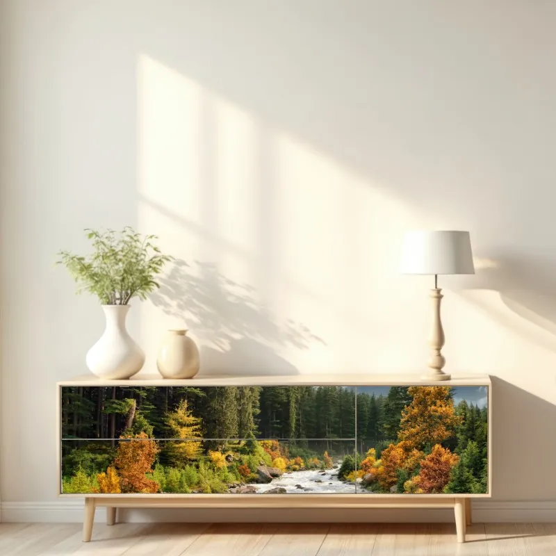 Naklejka repozycjonowalna panoramiczny widok na most Golden Gate – Wallissimo®