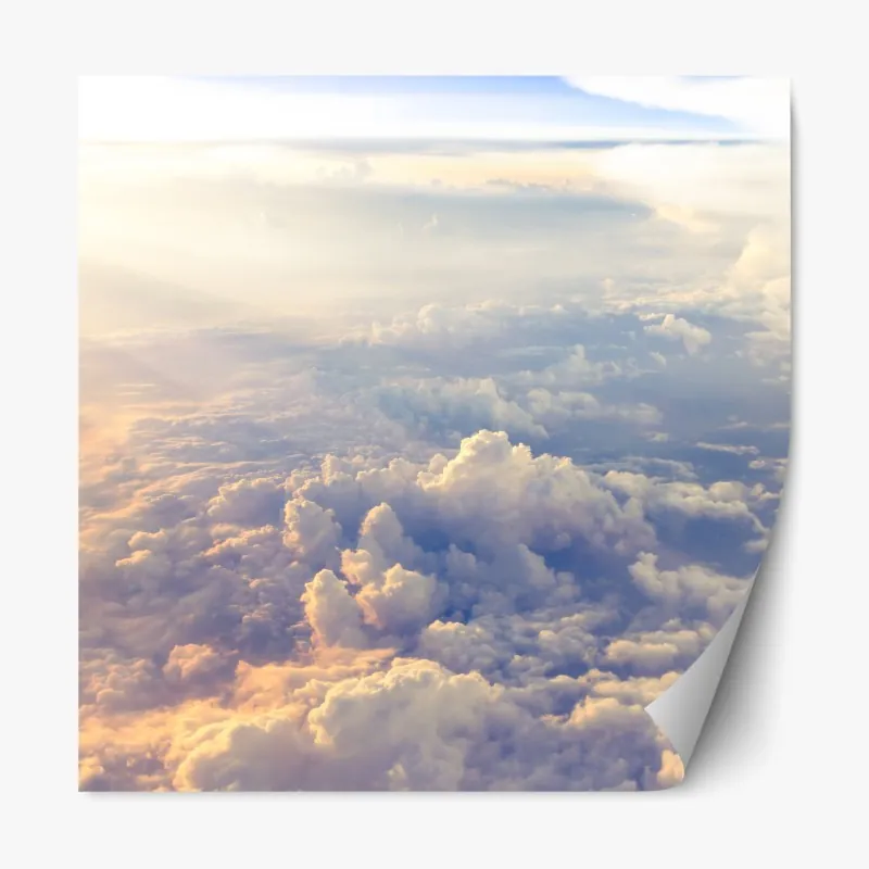 Naklejka repozycjonowalna różowy flaming z bliska – Wallissimo®