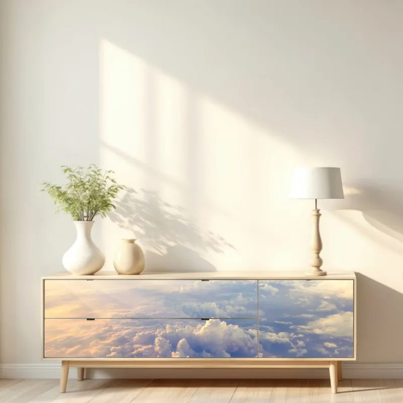 Naklejka repozycjonowalna różowy flaming z bliska – Wallissimo®