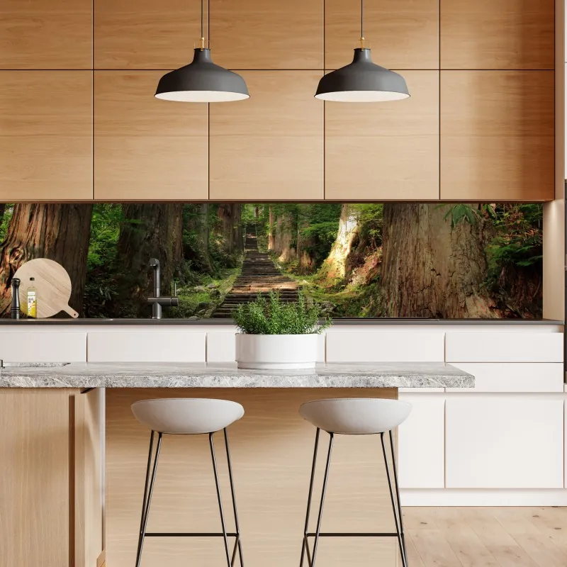 Naklejka repozycjonowalna Tower Bridge odbicie w odcieniach szarości – Wallissimo®