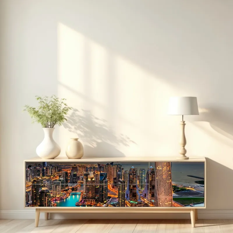 Naklejka repozycjonowalna surowa tekstura betonu na ścianie – Wallissimo®