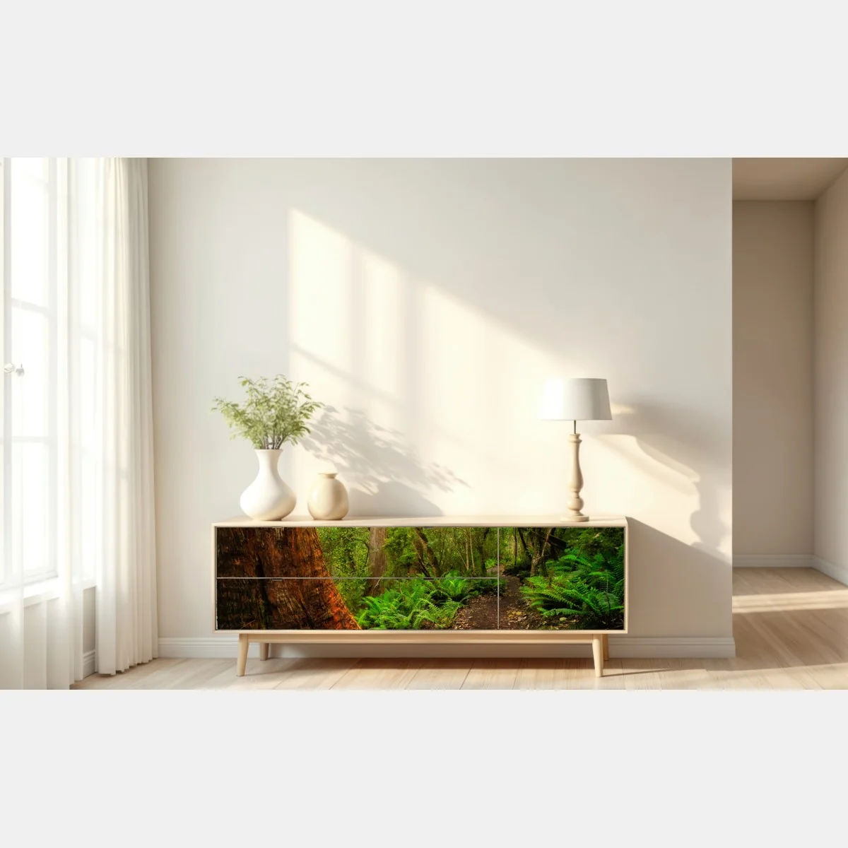 Naklejka repozycjonowalna starożytny las deszczowy w Tasmanii – Wallissimo® Naklejka repozycjonowalna starożytny las deszczowy w Tasmanii – Wallissimo®