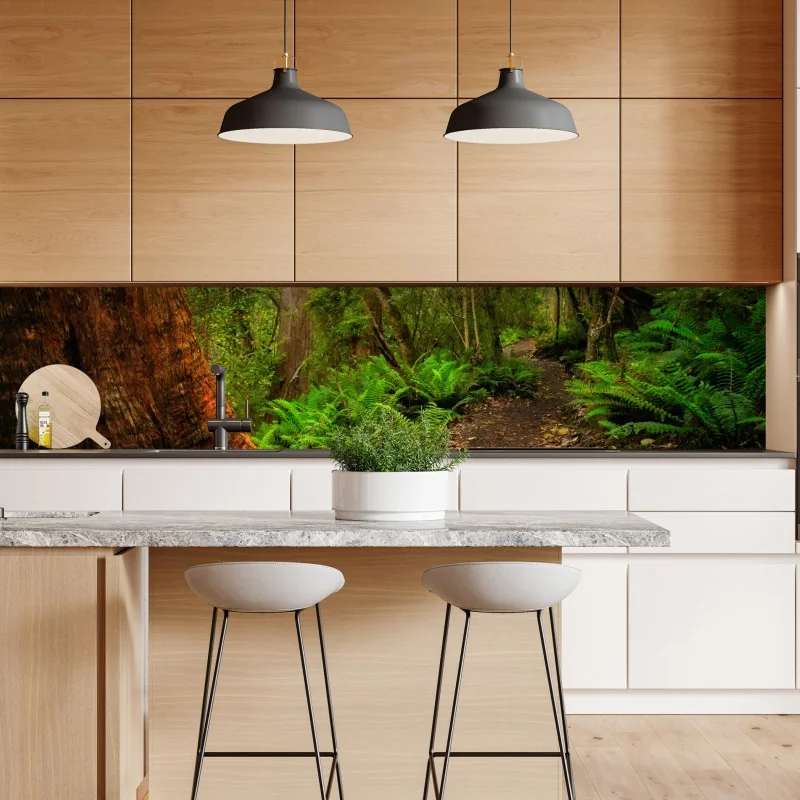 Naklejka repozycjonowalna starożytny las deszczowy w Tasmanii – Wallissimo® Naklejka repozycjonowalna starożytny las deszczowy w Tasmanii – Wallissimo®