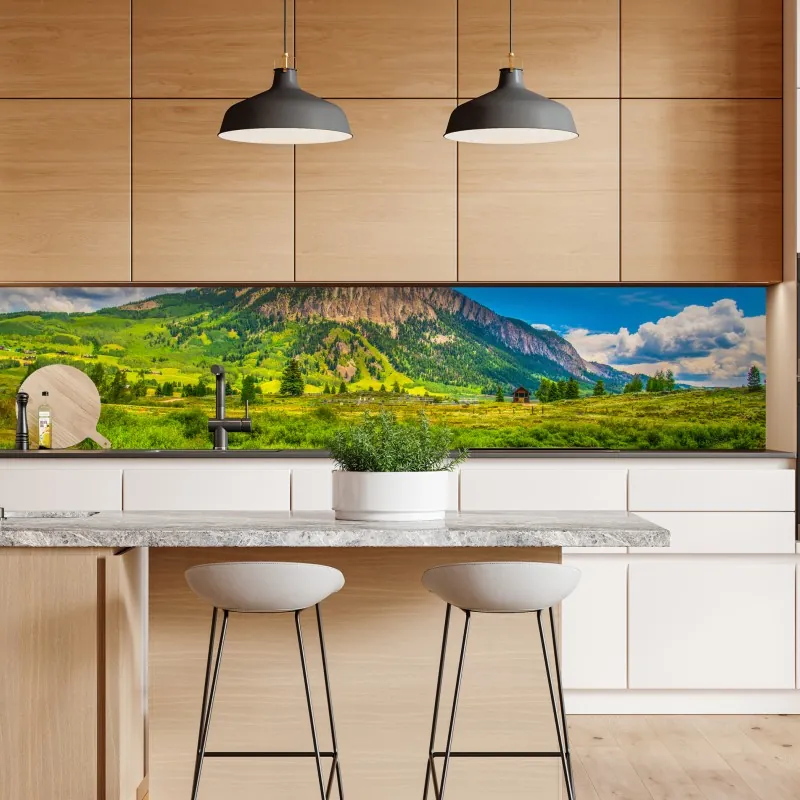 Naklejka repozycjonowalna urokliwa ulica domów szachulcowych w Eguisheim, Alsacja – Wallissimo®