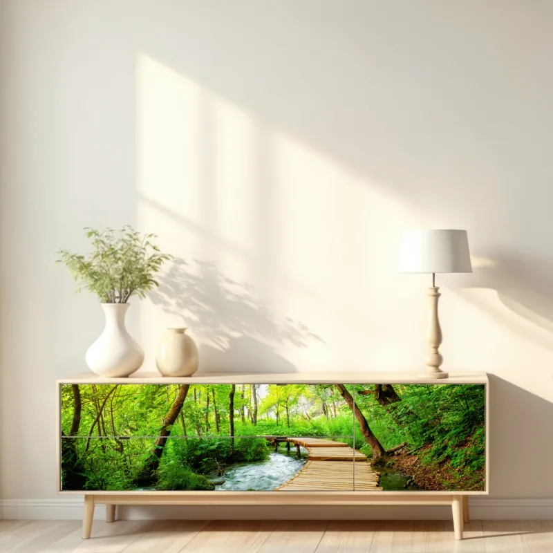 Naklejka repozycjonowalna panoramiczny widok na most Golden Gate – Wallissimo®