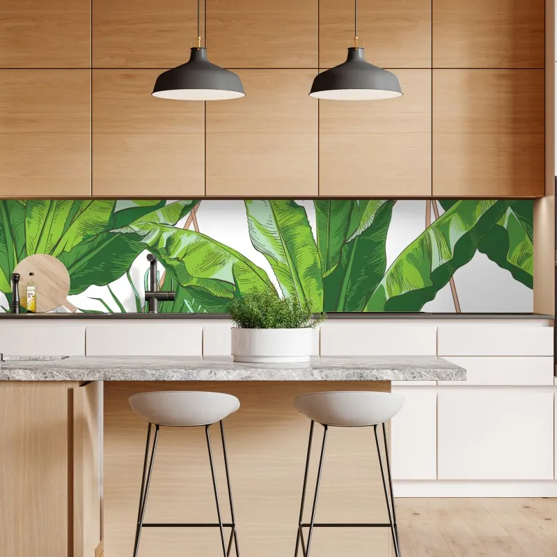 Naklejka repozycjonowalna geometryczny wzór balkonów – Wallissimo®