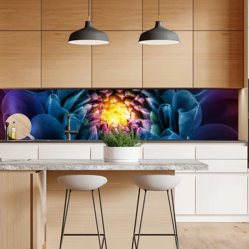 Naklejka repozycjonowalna zabawny wzór gepardów na turkusowym tle – Wallissimo®